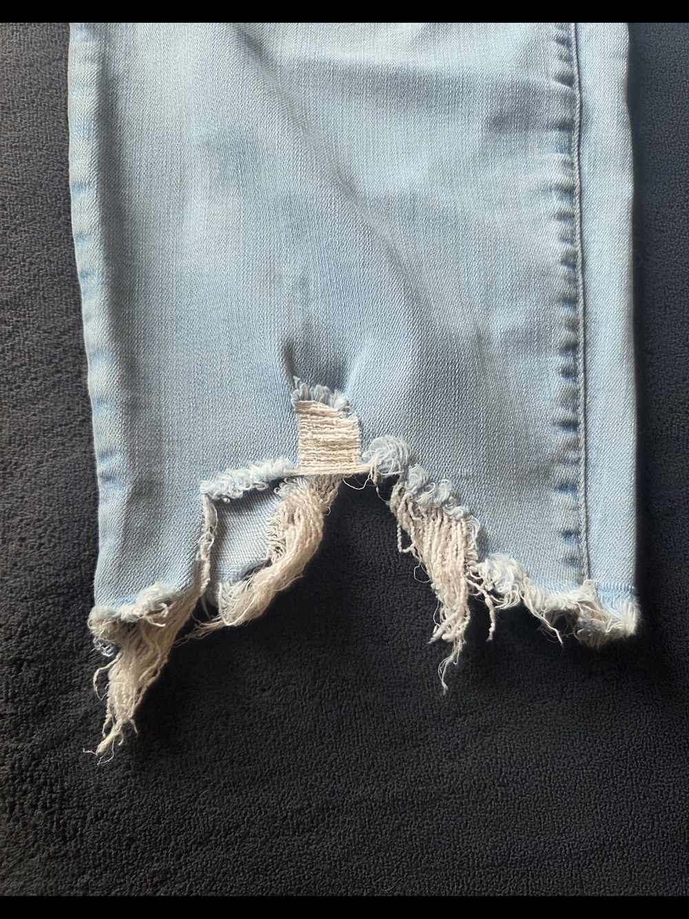 Judy Blue Light Blue Distressed Women’s Jeans - Picture 2 of 12